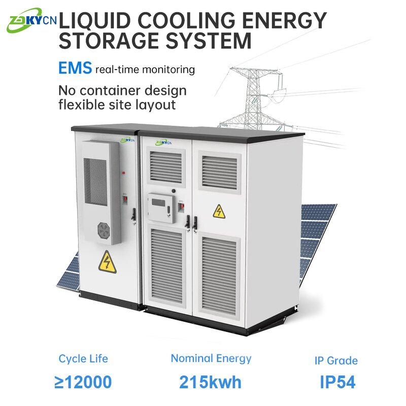 Energy Storage System Manufacturer - 1mwh 215kWh Hybrid Commercial All in One Solar Power