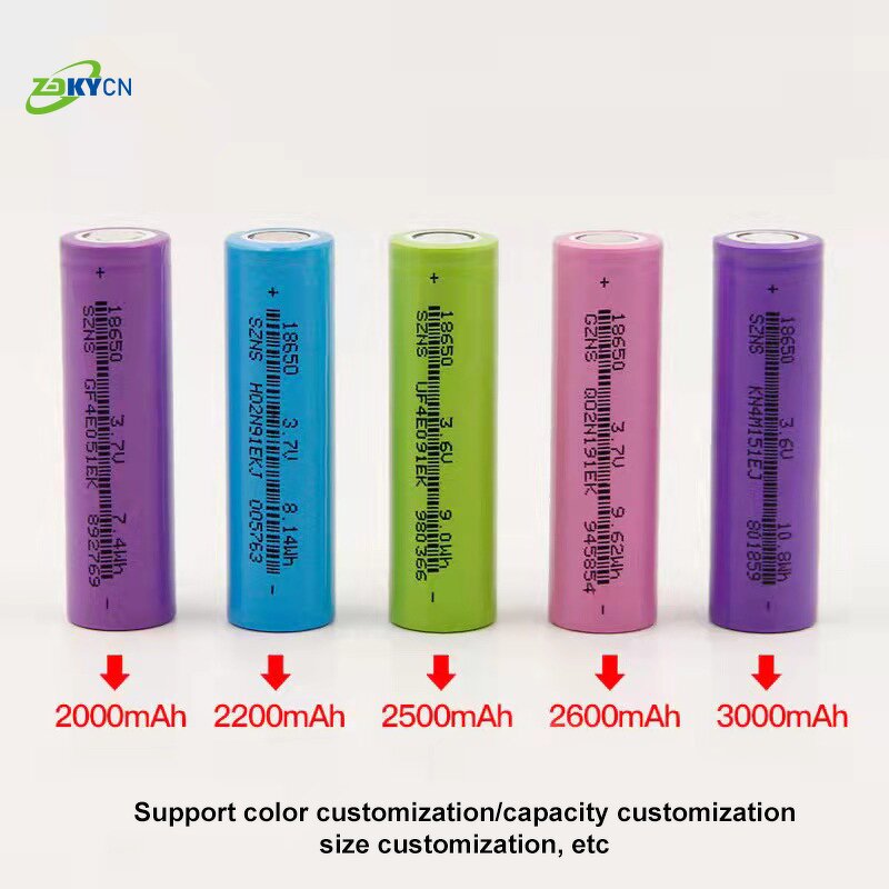 Lithium Ion Batteries Manufacturer - 18650 3.7V 2600mah 1000 Cycles 5C Cheap Price