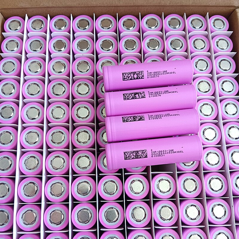 Lithium Ion Battery Manufacturer - 18650 3.6V 3.7V 2600mah Cylindrical 2200mah-3000mah
