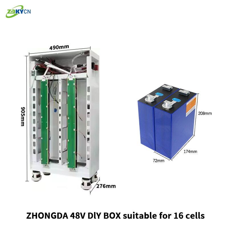 Battery Kit Manufacturer - 48V with Active Balance JK BMS for 16S 280Ah-320Ah Cells