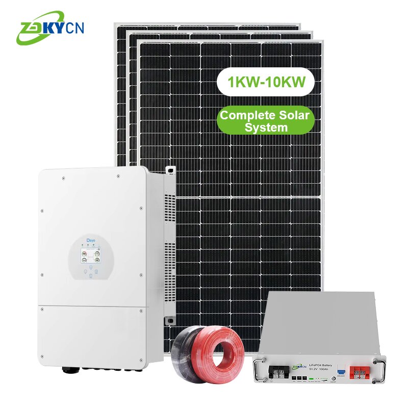 Solar Power Systems Manufacturer - Customized Off-Grid 1kw-200kw with Battery for Photovoltaic