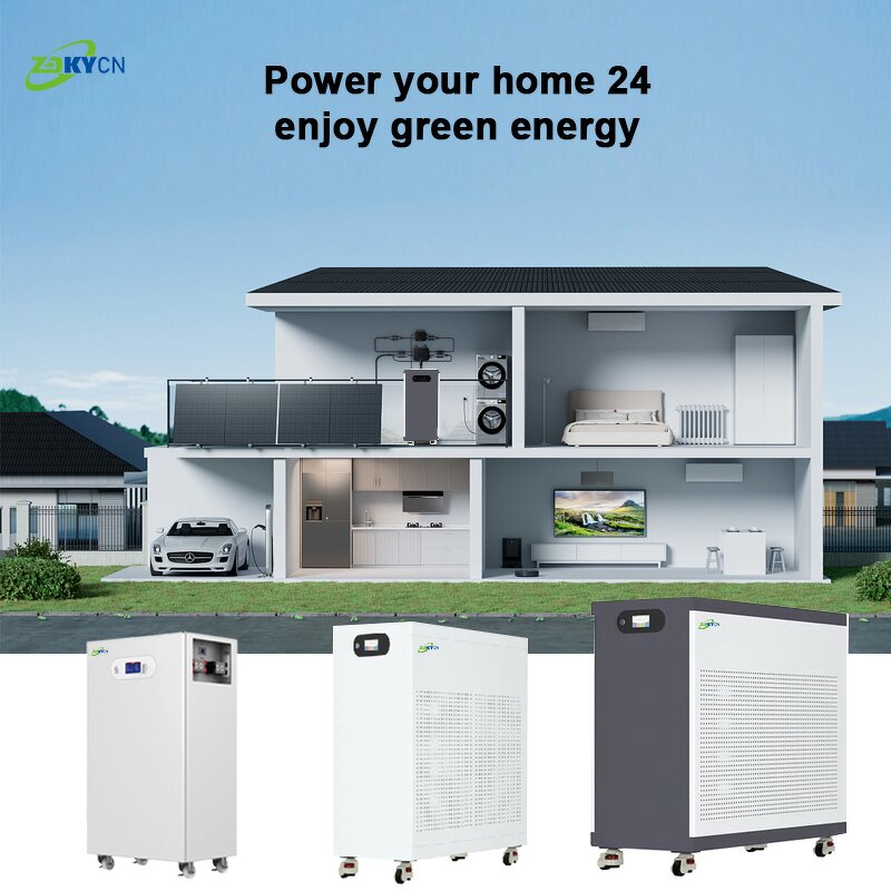 Lithium Battery Pack Manufacturer - ZDKY EU Stock Solar LiFePO4 51.2V 1020AH 15 Years Warranty