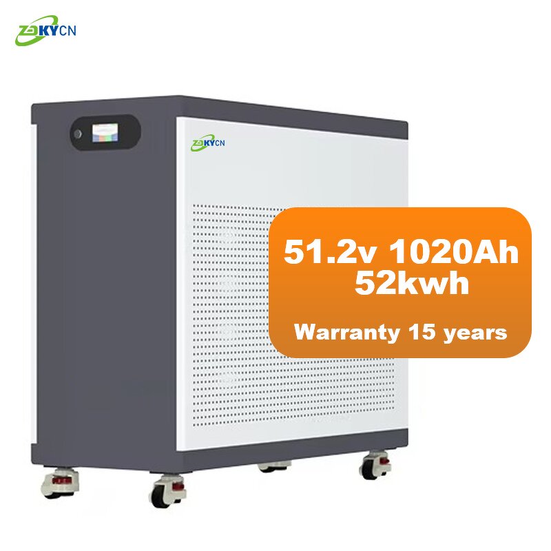 Energy Storage Systems Manufacturer - 10kw-52kw Household 100ah-1020Ah Lithium Battery Cabinet