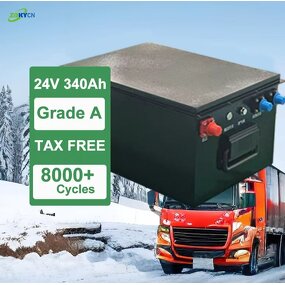 Truck Lithium Battery Manufacturer - Wholesale 12.8V 24V 340Ah Lifepo4 for Air Conditioning APU