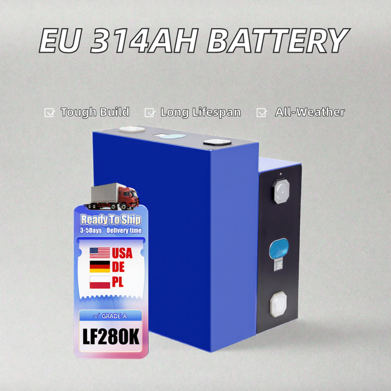 Lithium Ion Battery Cell Manufacturer - 3.2V Prismatic MB31 280Ah 6000 Cycle Life for Home Storage