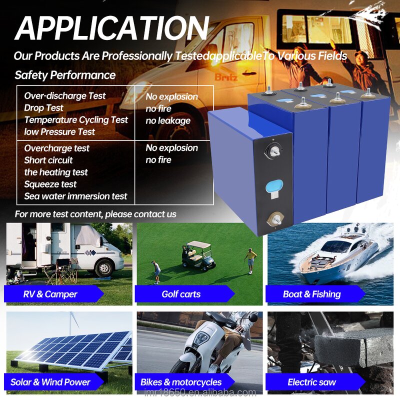 Prismatic Lithium Ion Battery Pack Manufacturer - Factory Direct Durable 3.2V 305Ah for Home Solar