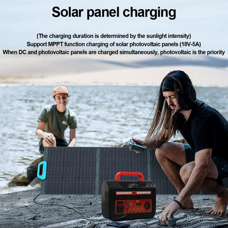 Solar Portable Generator Manufacturer - 300W with Lithium Ion Battery MPPT Pure Sine Wave