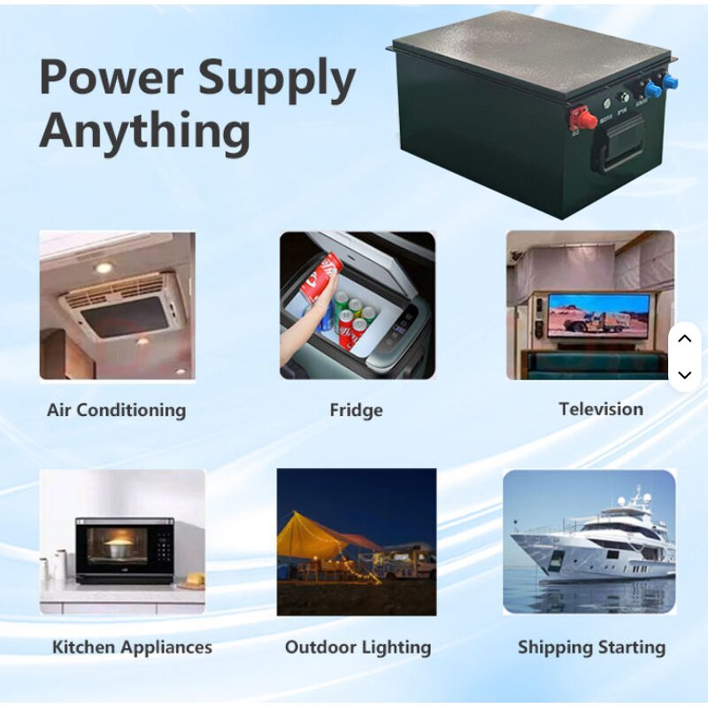 Truck Lithium Battery Manufacturer - Customizable 12V-60V 50Ah-330Ah Lifepo4 for Sleeper AC