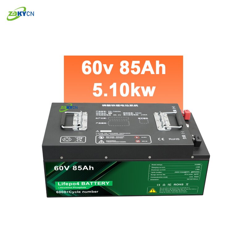 Lithium Ion Phosphate Battery Pack Manufacturer - Waterproof 60V 55Ah-330Ah Deep Cycle Bluetooth OEM