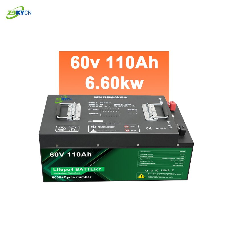 Lithium Ion Phosphate Battery Pack Manufacturer - Waterproof 60V 55Ah-330Ah Deep Cycle for Golf Cart OEM
