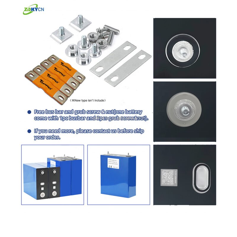 Prismatic Battery Manufacturer - Fast Delivery 3.2V 280Ah-340Ah Lifepo4 with Nuts Screw for Solar