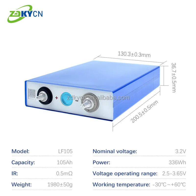 Lithium Ion Batteries Manufacturer - Fast Delivery 3.2V Lifepo4 105Ah-340Ah Prismatic Grade A+