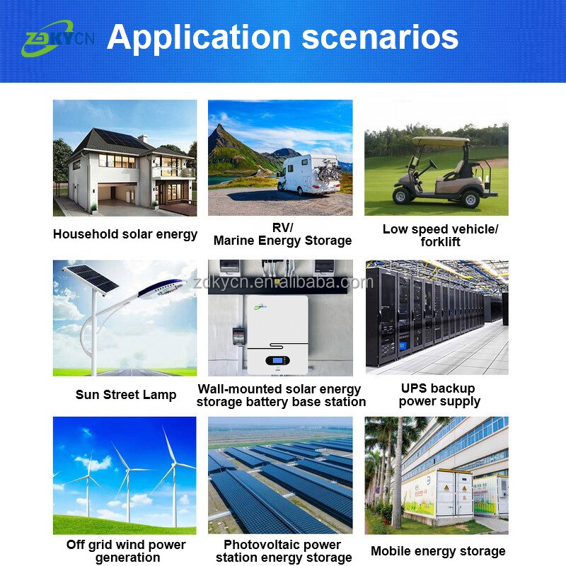 Home Battery Manufacturer - Waterproof 48V 100Ah Wall Mounted 5kWh-14.1kWh AC Output IP65