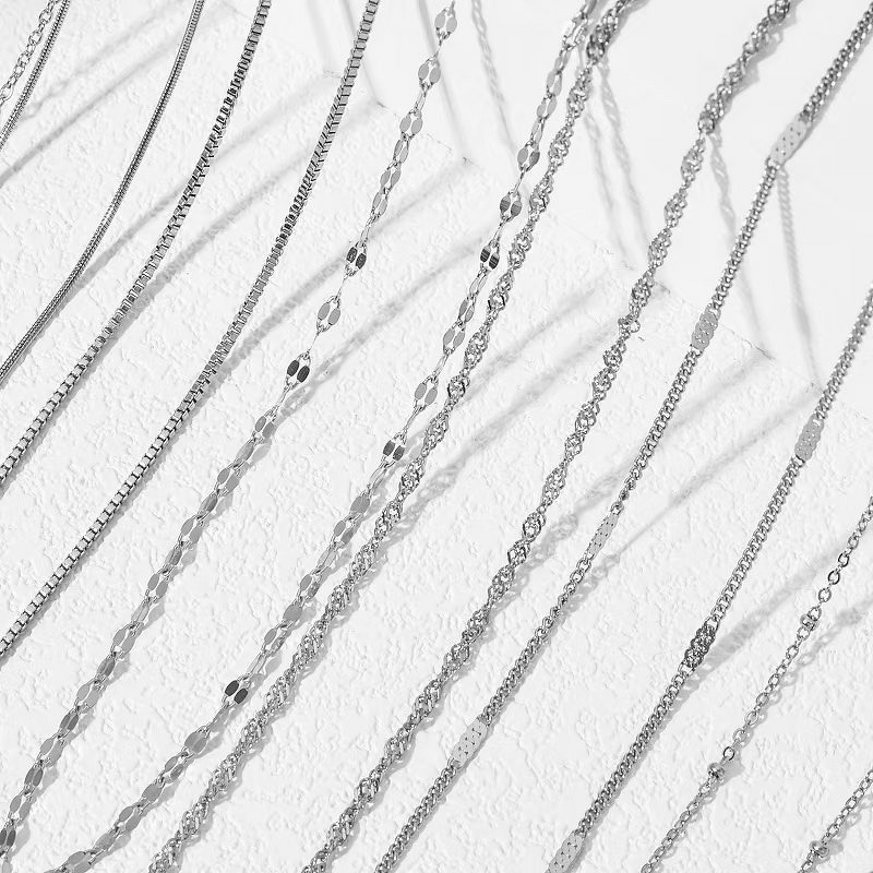 Stainless Steel O-Chain Necklace Manufacturer - Lip Chain Versatile Single Collarbone Accessory for Women Handmade Non-Fading Chain Fashionable