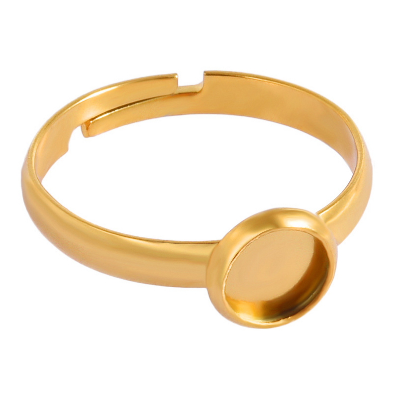 Stainless Steel Ring Holder Manufacturer - Wholesale Linsa Jewelry Ins Style Adjustable Base Tray Handmade DIY Empty