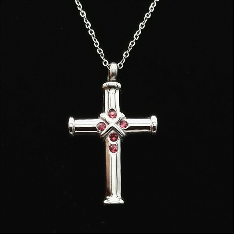 Stainless Steel Cross Pendant Manufacturer - Micro-Diamond Ashes Urn Waterproof Christian Commemorative Cremation Charm