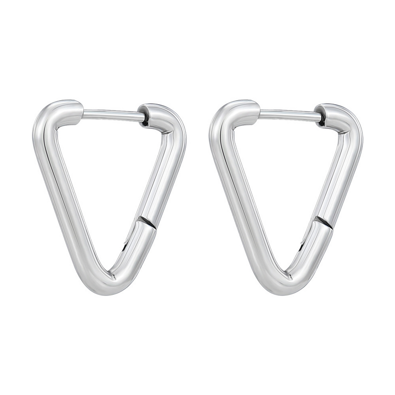 Stainless Steel Earrings Manufacturer - Promotion High-End Luxury French Personalized Unique Geometric Design Accessible Jewelry for Gifts