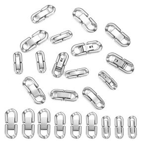 U-Shaped Clasp Manufacturer - Stainless Steel Electroplated DIY Handmade Cuban Chain Jewelry Buckle Simple Accessories Chain Connecting