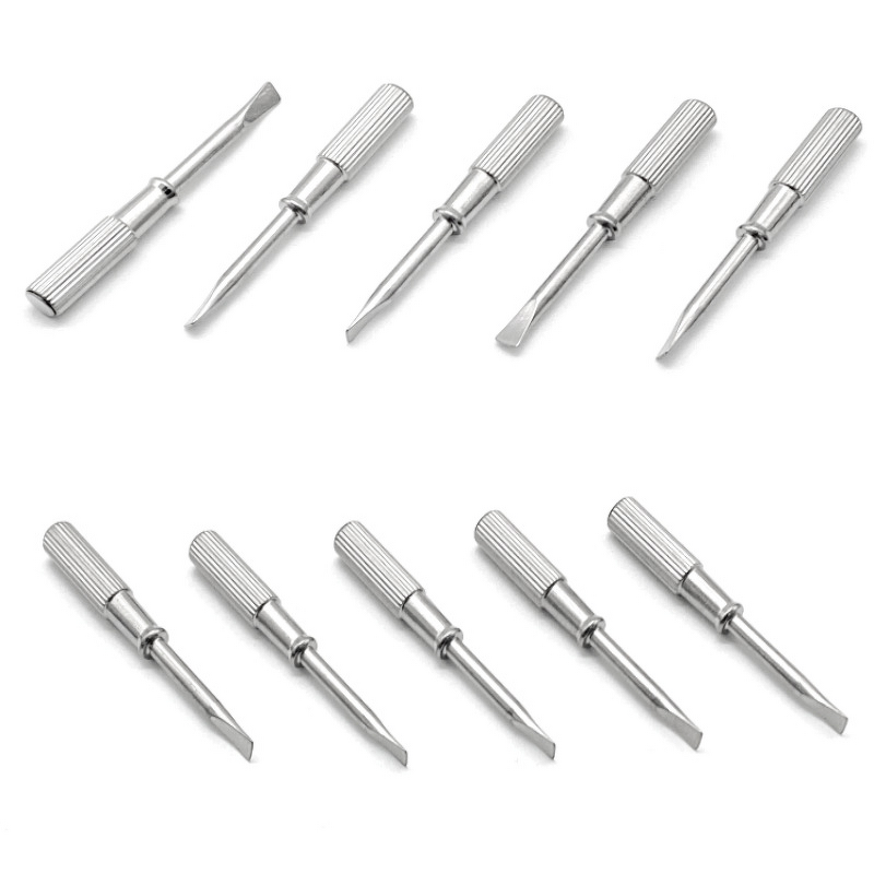 Stainless Steel Screwdriver Manufacturer - Guanli Flathead with Bead Caps 4mm Wide Blade Functional Hardware Charm Accessory
