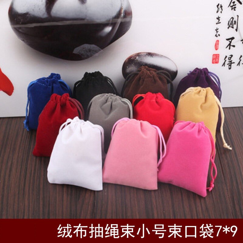 Velvet Jewelry Pouch Manufacturer - Wholesale OEM Mini Bag Cheap Drawstring Container for Sale