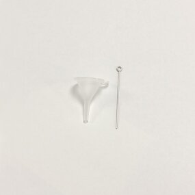 Jewelry Box Manufacturer - Luxury Black Velvet with Screwdriver Ashes Urn Tools Small Funnel Pet Pendant Tools for Fashion Pendant Necklaces