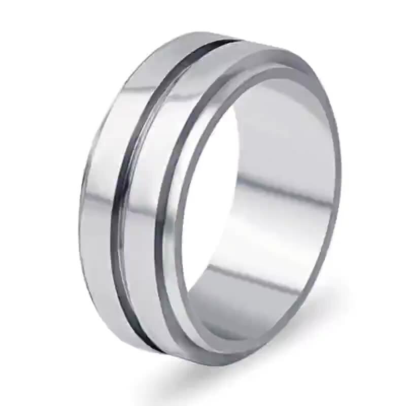 Stainless Steel Ring Manufacturer - Top Quality Wholesale Jewelry Blank Man Popular Men Titanium Rings Blanks