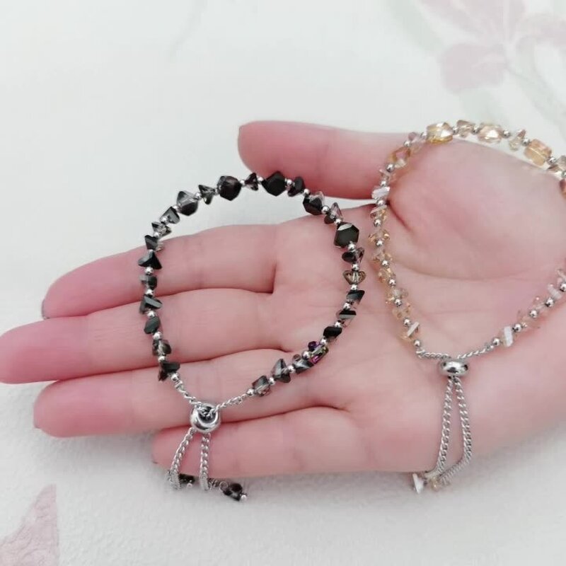 Stainless Steel Crystal Chain Bracelet Manufacturer - Wholesale Classical Boho Style Multilayer Natural Agate Stone Bangle for Lover's Gift