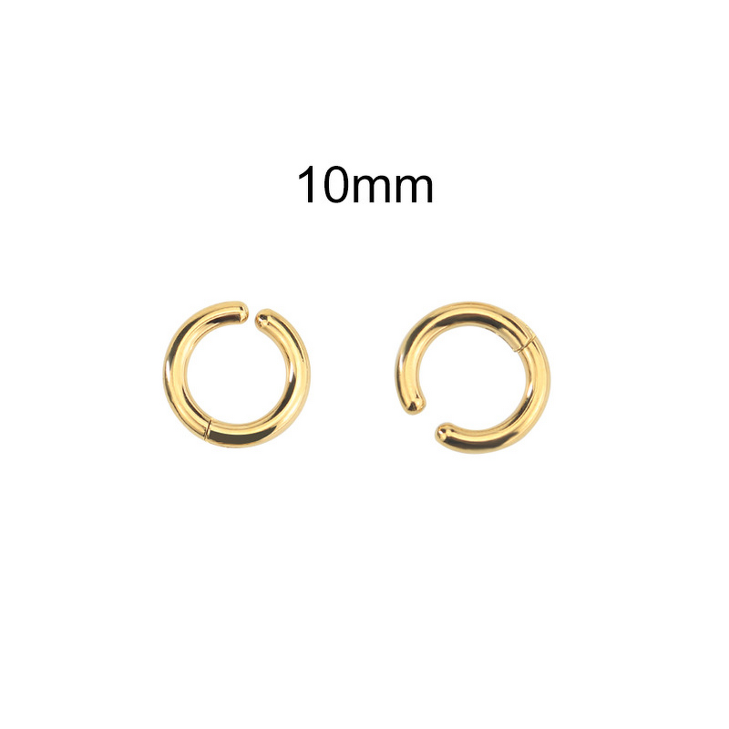 Stainless Steel Ear Clips Manufacturer - Korean Japanese Hip-Hop Fashion Non-Pierced Men Women Trendy Minimalist Open Earrings Factory