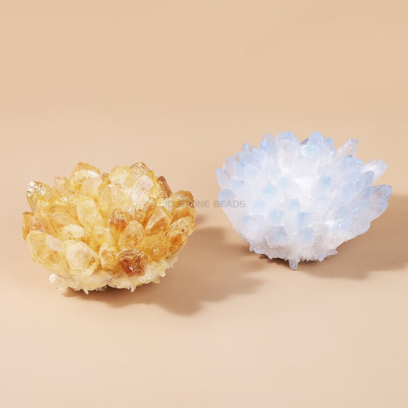 Natural Quartz Crystal Cluster - Various Color Handicraft Accessories for Home Decoration