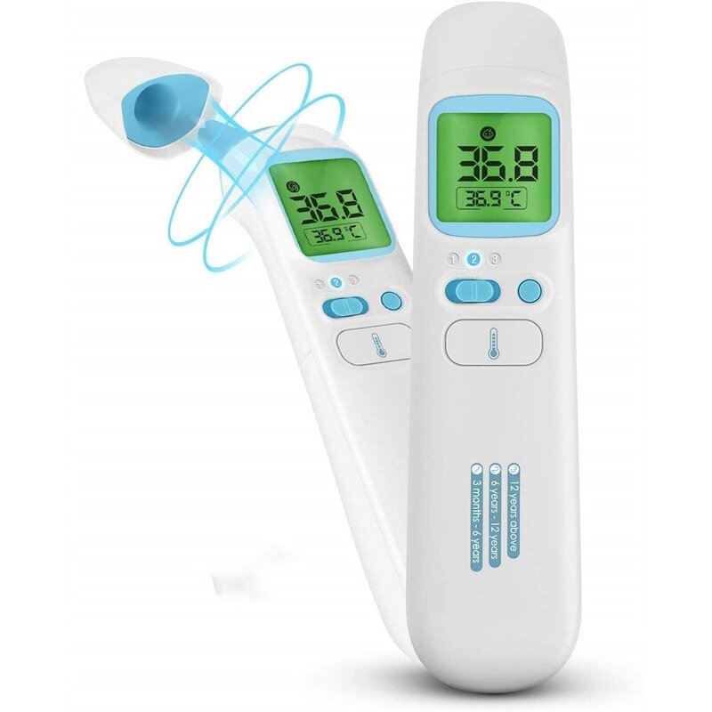 Thermometer Manufacturer - CE 510K Approved Electric Infrared Forehead Ear Non-Contact