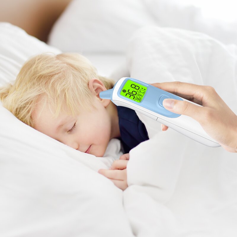 Thermometer Manufacturer - Certified ROHS Electric Infrared Forehead Non-Contact Frontal Digital