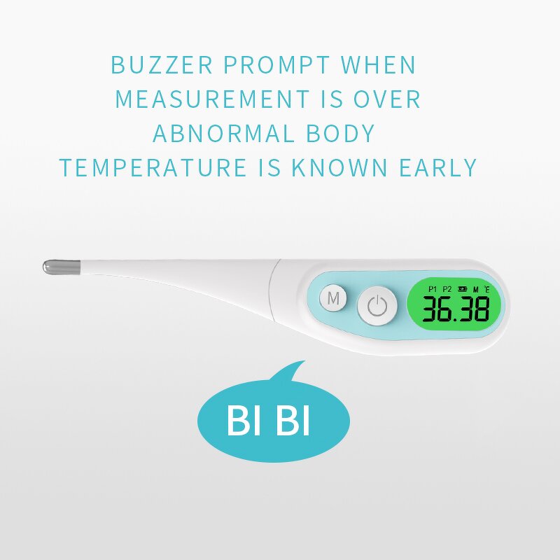 Thermometer Manufacturer - CE ISO 510K Approved AOJ Medical Digital Body Temperature 0.2 Accuracy Oral/Rectal