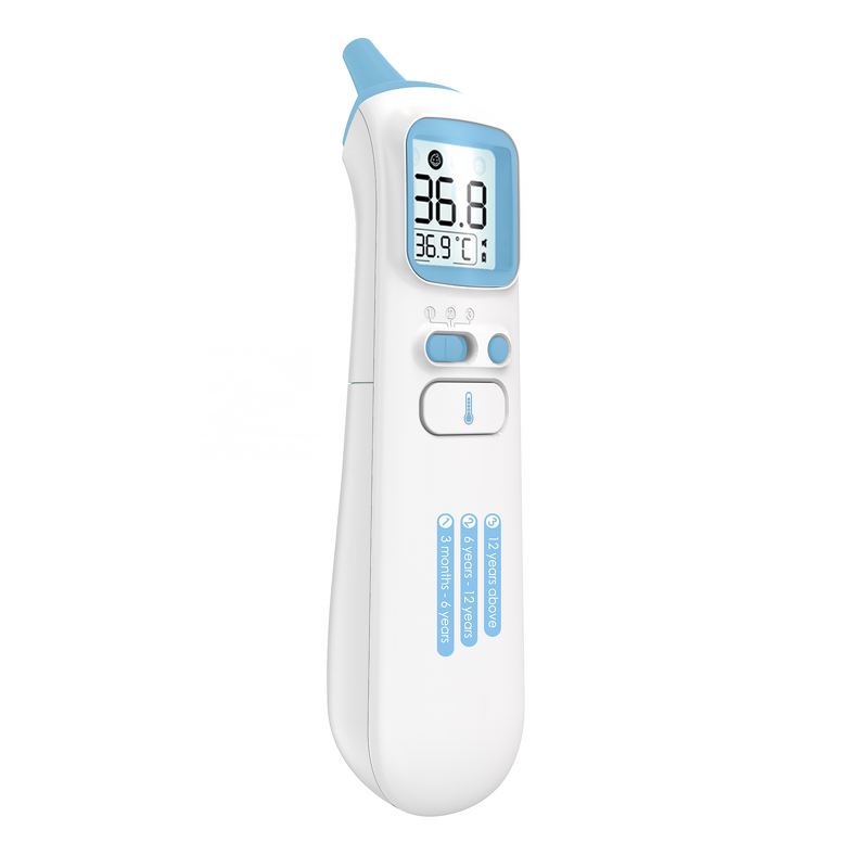 Thermometer Manufacturer - CE 510K Approved Digital Non-Contact Forehead & Ear Infrared Laser