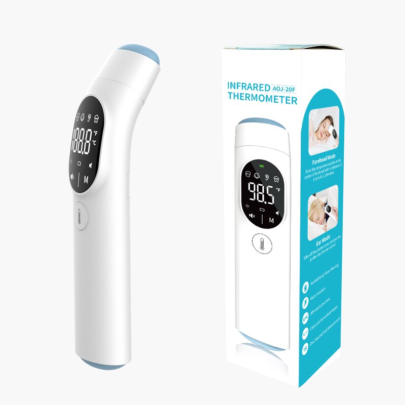 Thermometer Manufacturer - Factory 510K Approved Non Contact Infrared Forehead Bluetooth