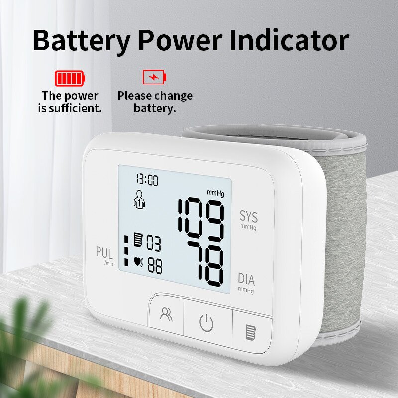 Blood Pressure Monitor Manufacturer - Customized Mini Portable Rechargeable Digital Wrist Microlife Smart