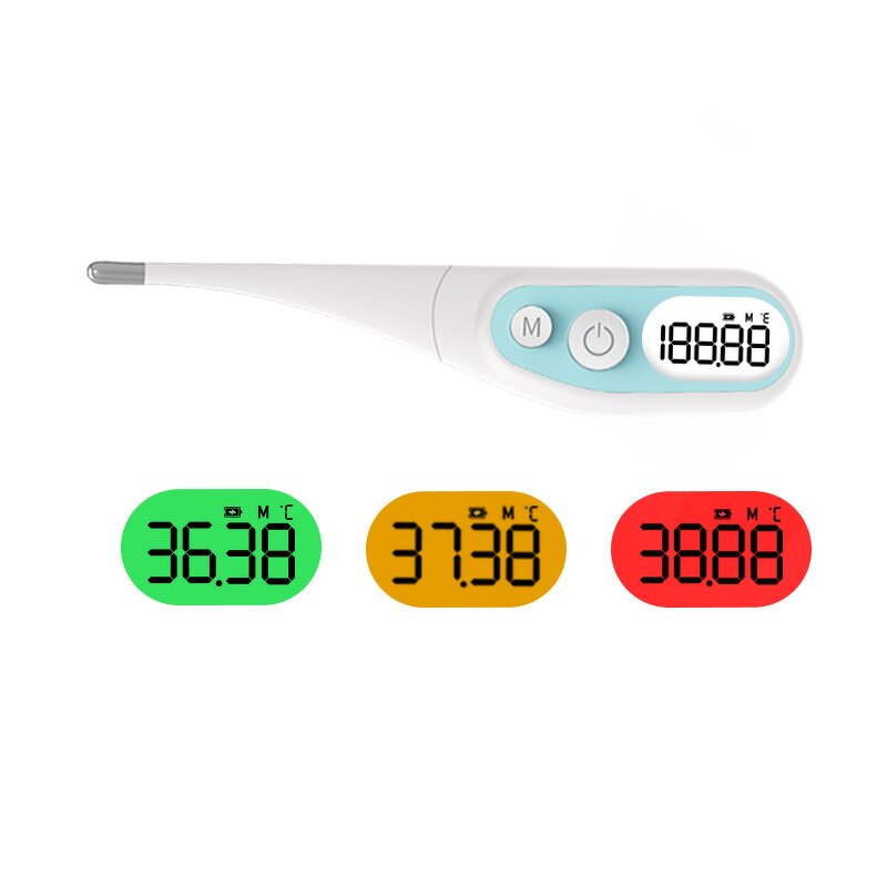 Thermometer Manufacturer - CE ISO 510K Approved AOJ Medical Digital Body Temperature 0.2 Accuracy Oral/Rectal