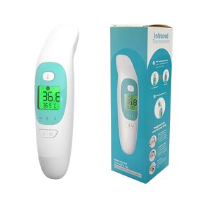 Thermometer Manufacturer - Custom Medical Digital LCD Display Forehead Ear Body Temperature Infra Laser