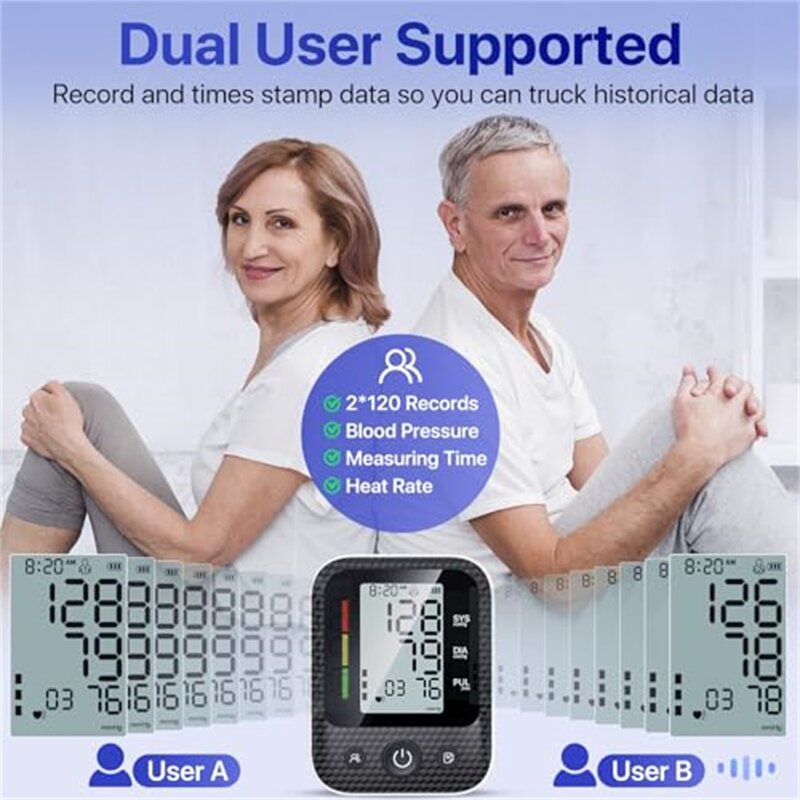 Blood Pressure Monitor Manufacturer - OEM Customizable Digital Blood Pressure Meter with Electric Power