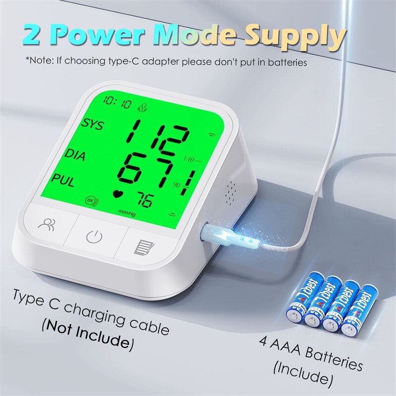 Blood Pressure Monitor Manufacturer - Portable Electronic Medical Digital Tensiometer BP Meter