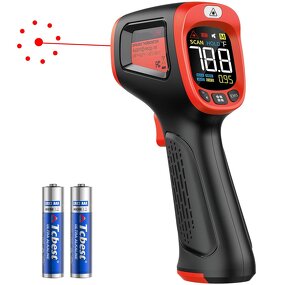 Thermometer Manufacturer - 9158F Electric Handheld Infrared with Laser for Forehead High Precision