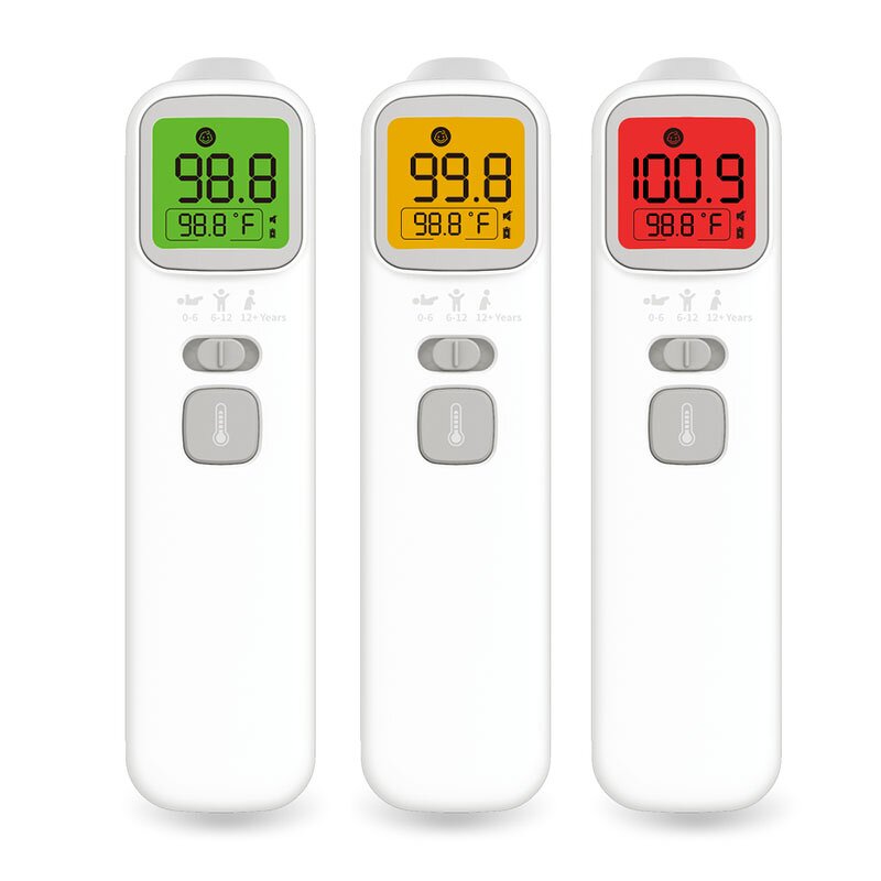 Thermometer Manufacturer - AOJ Large Display Digital Quick Body and Ear Non-Touch Infrared Forehead Baby