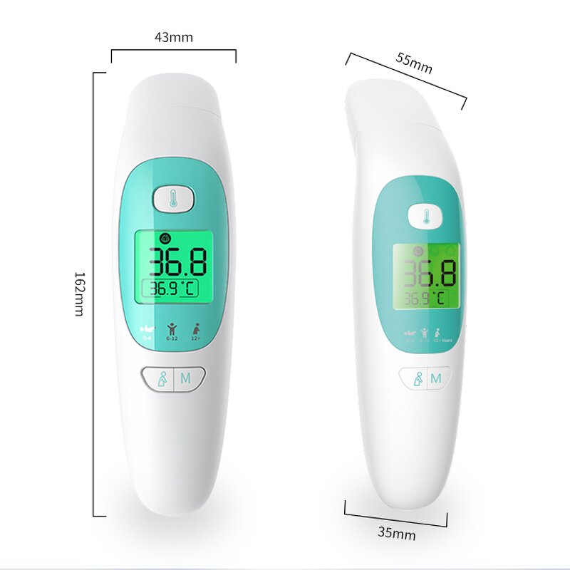 Thermometer Manufacturer - MDR Approve Household Digital Infrared Forehead Ear Clinical Baby