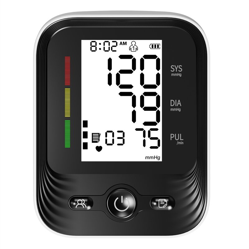 Blood Pressure Monitor Manufacturer - Certified Digital Home BP Large LCD Oscillometric 2 User
