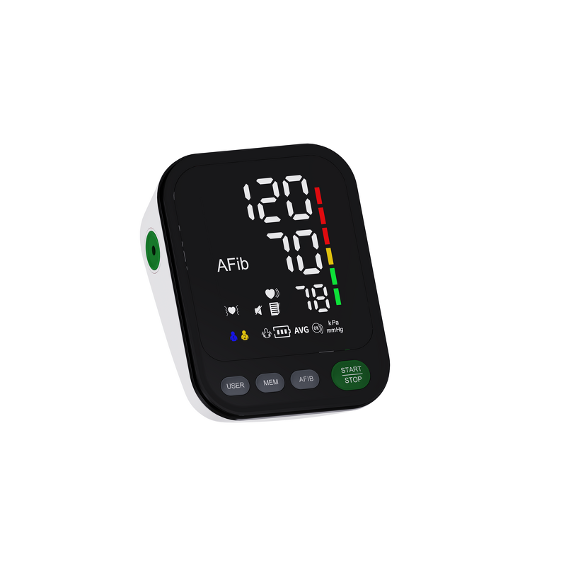 Blood Pressure Monitor Manufacturer - Portable Medical Electric LED Large Curved Screen Arm Digital