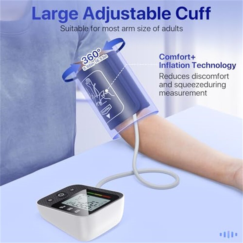 Blood Pressure Monitor Manufacturer - OEM Customizable Digital Blood Pressure Meter with Electric Power