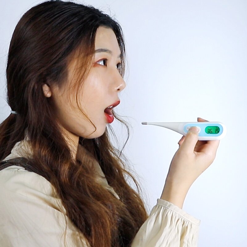 Thermometer Manufacturer - Lcd Digital Contact Soft Flexible Armpit Clinical Baby Child Electronic