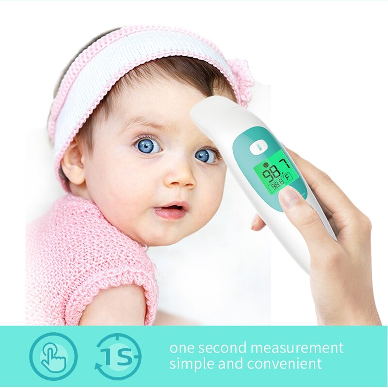 Thermometer Manufacturer - Home Medical Digital Non-Contact Infrared Forehead Ear Electric