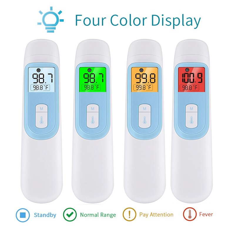 Thermometer Manufacturer - Hot Selling Digital Non-Contact Infrared Forehead Ear Household Baby