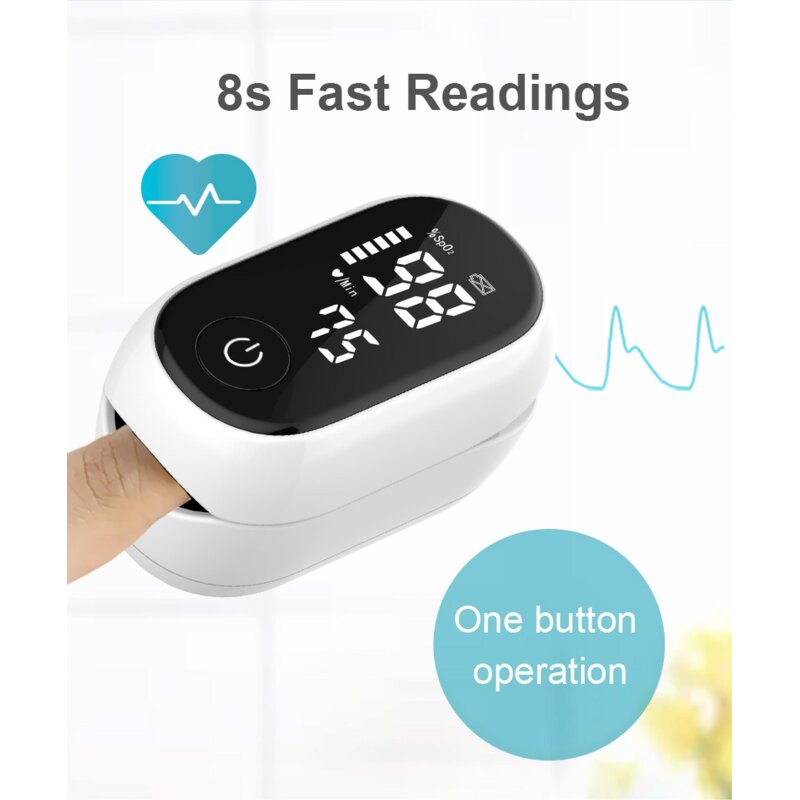 Pulse Oximeter Manufacturer - CE Approval Digital LCD Blood Oxygen Saturimetro High Accurate Portable