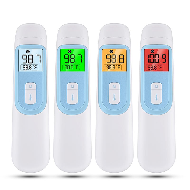 Thermometer Manufacturer - AOJ Best Quality Digital Infra Red Non-Contact Forehead Oral Plastic Pistola